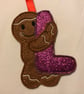 Gingerbread person Christmas Decoration - Image 1