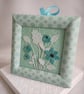 A Winter Bouquet Keepsake Winter Birthday Christmas Card & Hanging Decoration