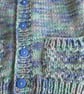 18" Multi Aran Cardigan with Pockets - Image 2