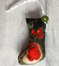 Three Scrapbox Stockings, Mini Christmas Stocking Tree Decorations - Image 8