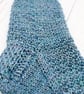 Hand Knitted socks - Blue - UK 3-5.5 Junior - Image 4