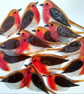 Fused glass robin - Image 1