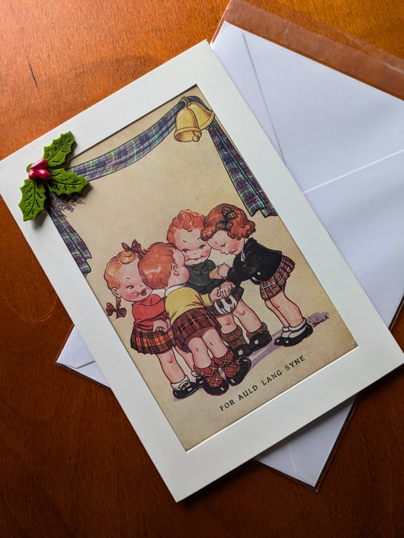 For Auld Lang Syne Christmas Card 