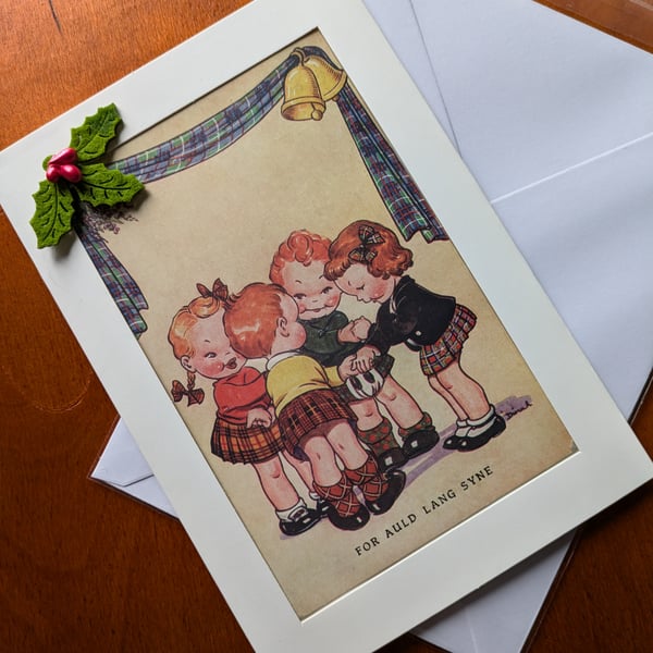 For Auld Lang Syne Christmas Card 