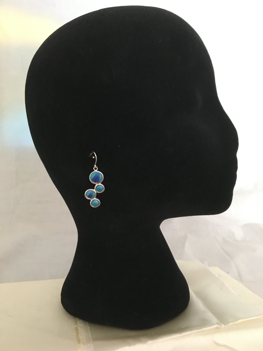 Handcrafted 4-Drop Earrings