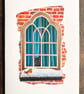 Cat christmas card, black cat card, funny cat card, card for cat lover - Image 2