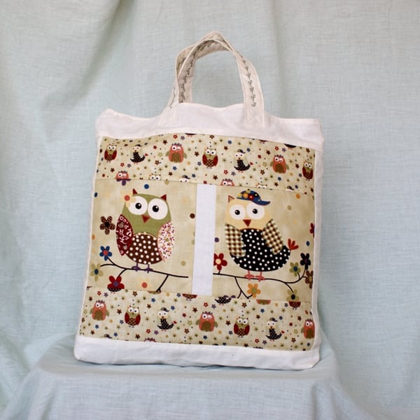 Cheeky Owls Tote Bag