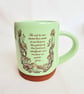 Handmade Little Mermaid mug, Hans Andersen - Image 3