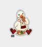 Unique Funny Christmas Gift Tags For Adults, 6pk - Cute Goose