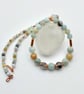 Amazonite & Copper Necklace, Birthday, Anniversary, Gemstone Jewellery Gift