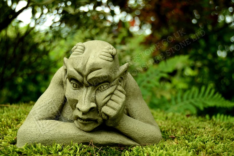 Bill the Gargoyle Stone Garden Ornament