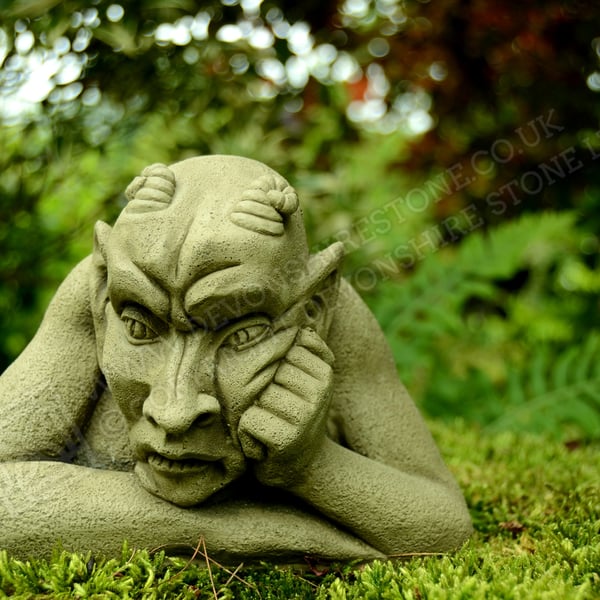 Bill the Gargoyle Stone Garden Ornament