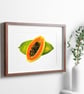Papaya Fruit Art Print - Image 2