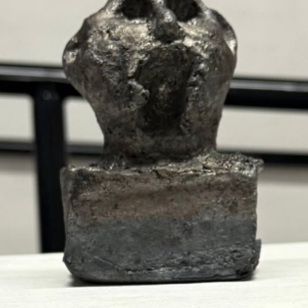 Figure Number 7, 2025. Small ceramic figurine. 