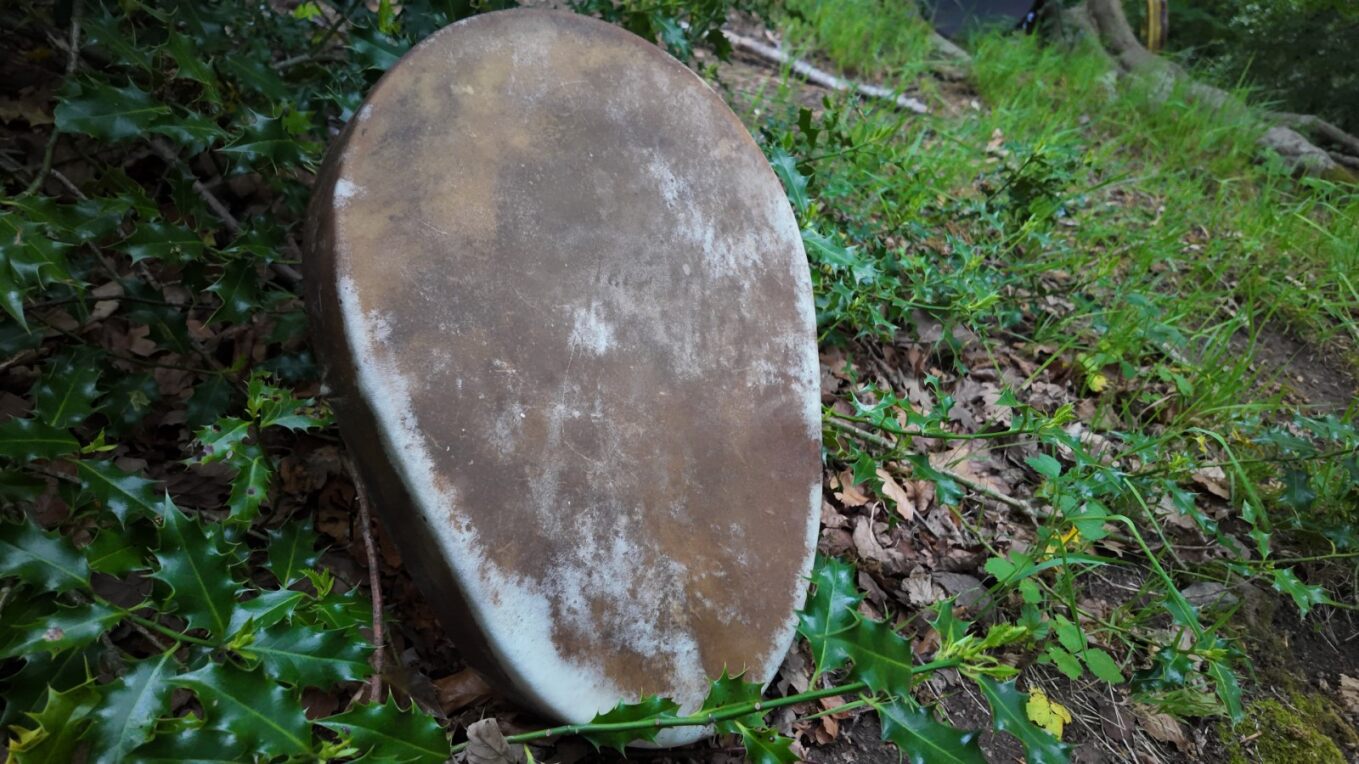 The Shaman’s Horse – 19"x14" Sacred Oval Drum for Transformation