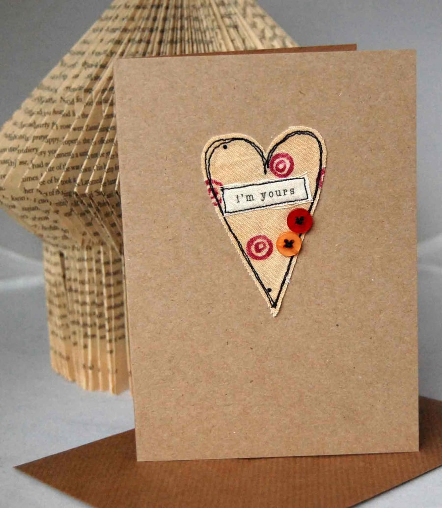 Valentine's card - I'm Yours