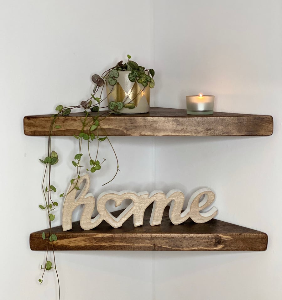 Scaffold Board Corner Shelf Shelf Scaffold Chunky Floating Wood Scaffold Shelves