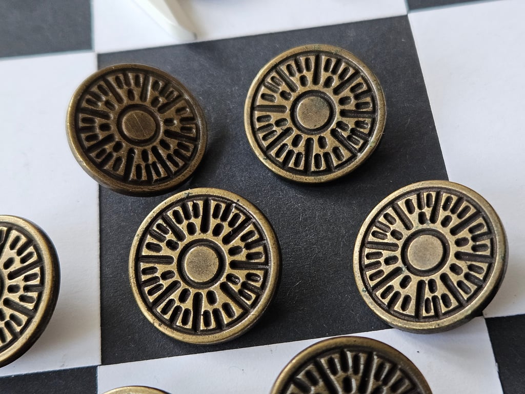 13 16" 20.4mm 32L Italian Antique Brass LAST 8