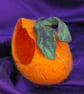 Handmade Felted Wool Pumpkin Bowl – Decorative Treat & Storage Basket - Image 2