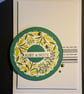 Floral wreath cards. Blank inside for your message - Image 2