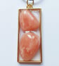 Multidimentional healing crystal, Celestobarite Shamanic Oracle Stone Pendant - Image 2