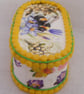 Bumble bee decoupaged jewellery or memory box. - Image 7