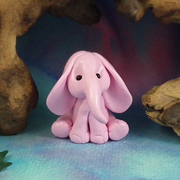 Baby Elephant 'Ethie' OOAK Sculpt by Ann Galvin