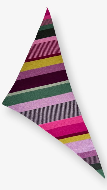 Giant Triangle scarves 