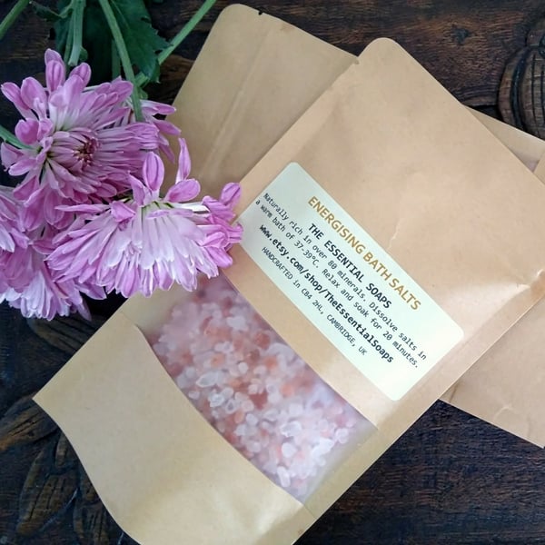 Energising Bath Salt, Natural ingredients, Citrus Oils, Self care, Aromatheraphy