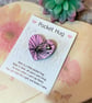 Pocket Hug Wood Heart badge - Image 2