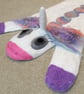 Hand Needle Felted Rainbow Unicorn Rug - Image 3