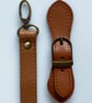 Tan Buckle Clasp & Strap Hardware Kit for Making a Felt Bag on a Ball - Image 5