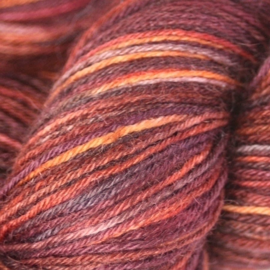 Conkered - Superwash Bluefaced Leicester sock yarn