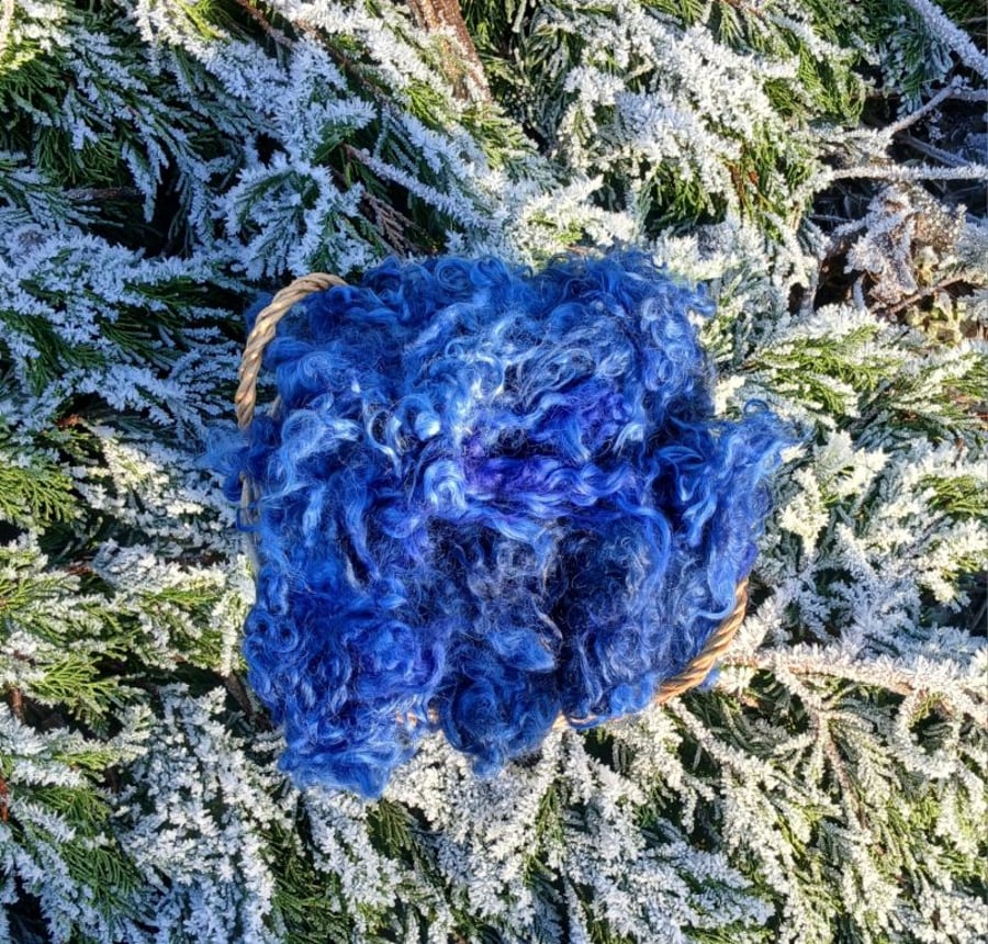 50g Sapphire Blue Gotland Fleece
