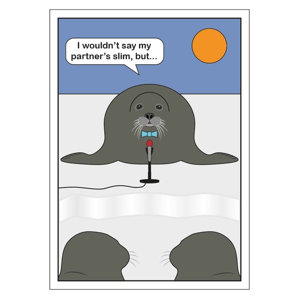 Seal Postcard