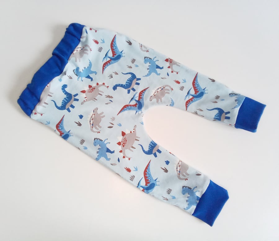 3-6 months dinosaur leggings, baby clothes, dinosaur leggings, boys clothes 