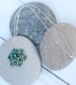 Sparkly Emerald Green Ceres Pendant - Image 2