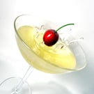 Champagne Splash Effect Fake Food Art Cocktail