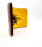 Fused Glass Bee Curve in Autumn Colours, Rich Amber - Image 3