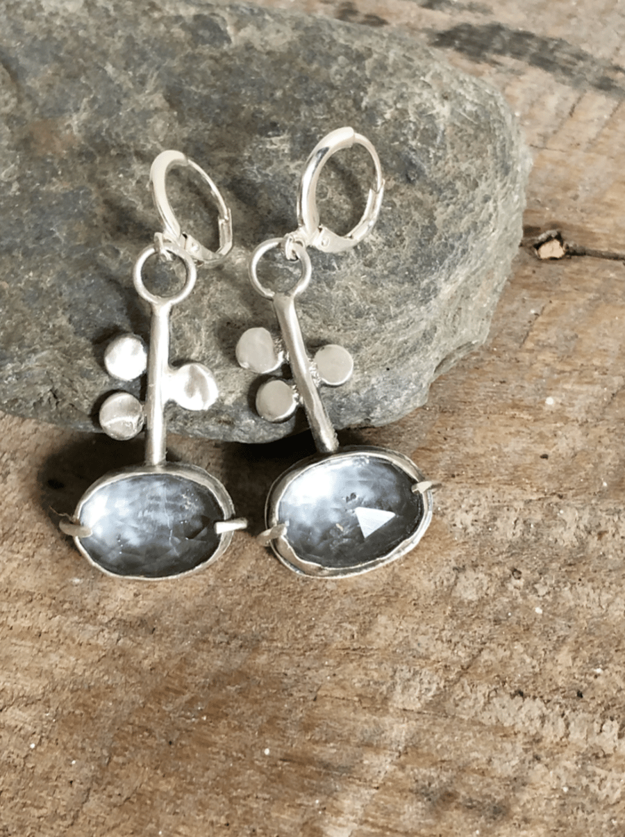 Sterling Silver Drop Earrings 