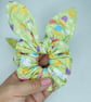 Bunny Scrunchies, Bunny Ear Scrunchies, Bow Scrunchies, Rabbit Theme Scrunchies - Image 1