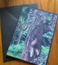 Handmade photo card of a magic looking tree, 'Let me out' - Image 2