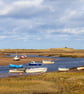Coastal Photography Greetings Card - Burnham Overy Staithe - Blank Card