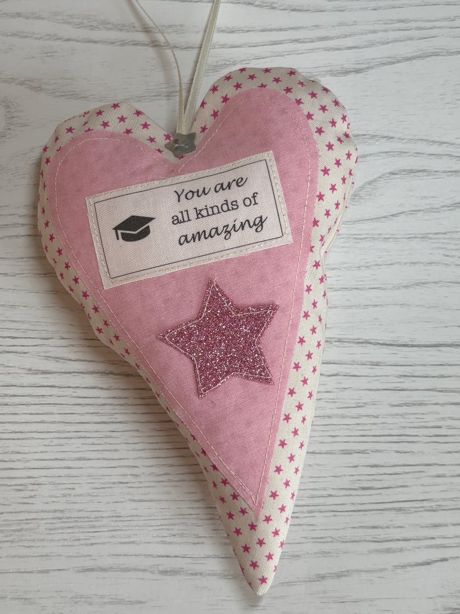 Graduation ‘You are amazing’ heart