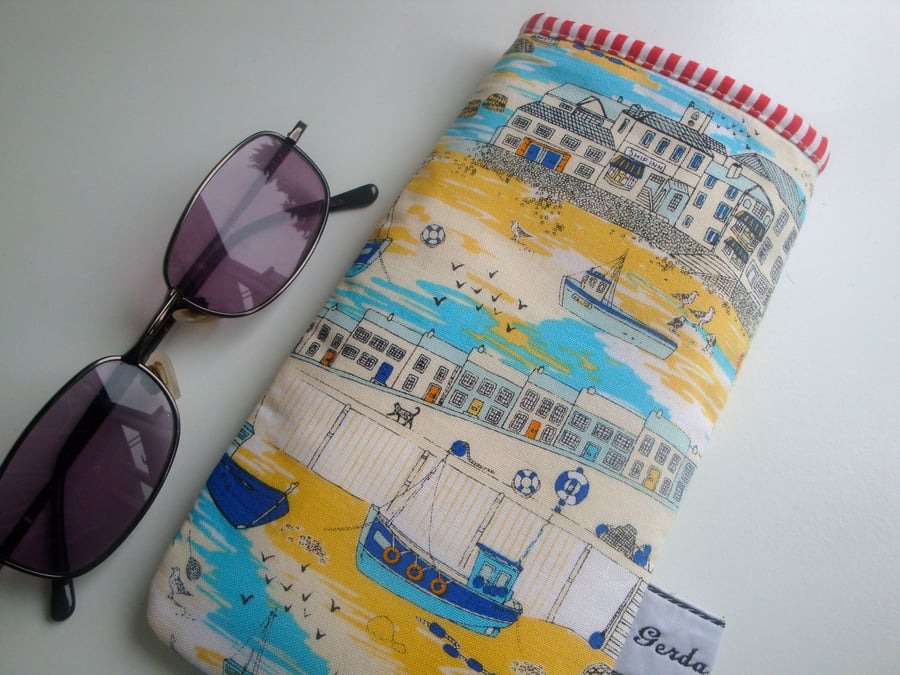 Cotton Glasses case - Seaside 