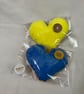 Yellow or Blue Heart    1 of Each Available