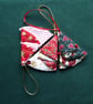 stitched textile hanging decorations - Image 1