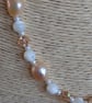 Freshwater Pearl and Swarovski Necklace - Image 4