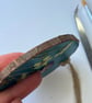 Real Pressed Flower Hand Painted Wood Slice Hanging Decoration - Image 4