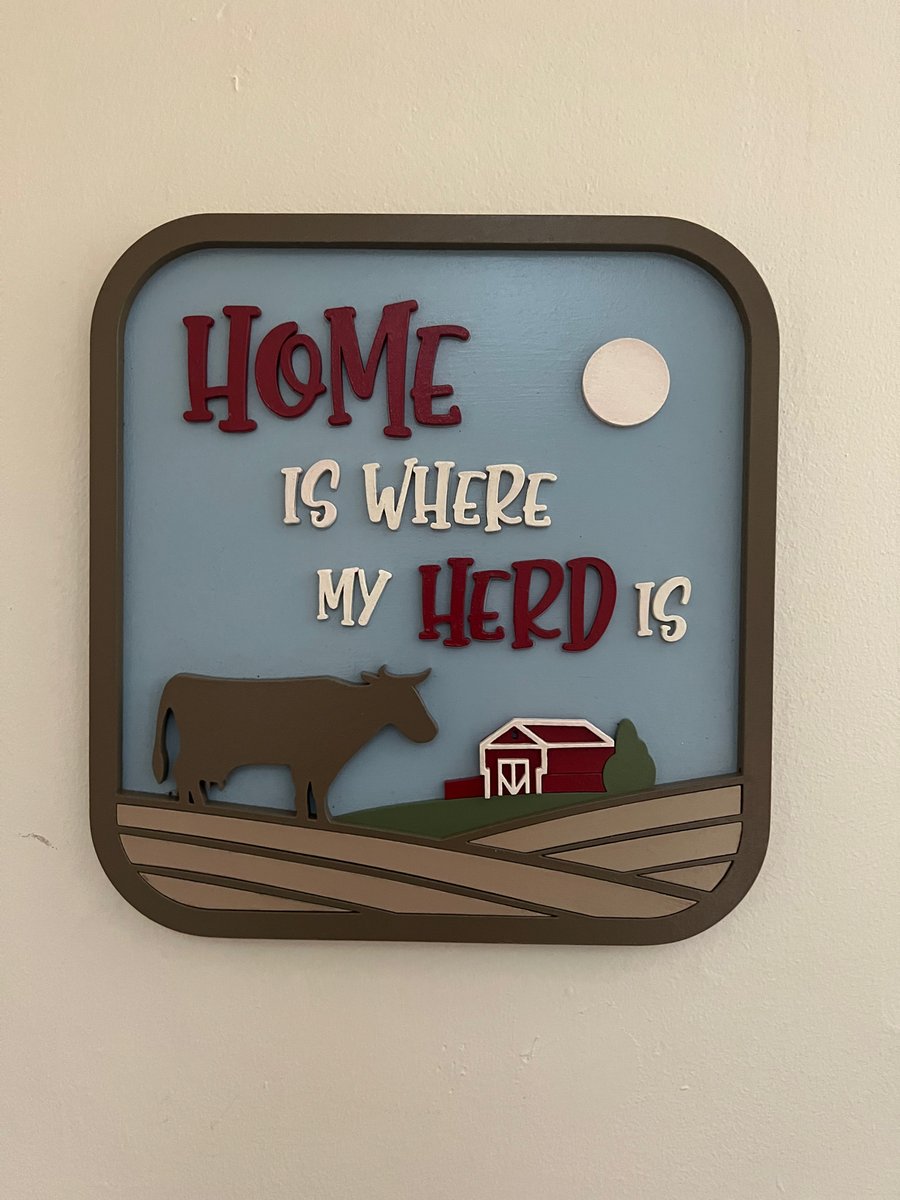 Home is where my herd is. Picture 